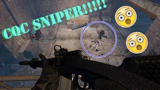 PAYDAY 2 CQC SNIPER WITH RED DOT SCOPE PRACTICE