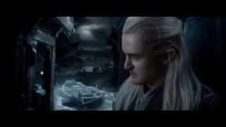 The Hobbit The Desolation Of Smaug: Legolas Vs Bolg Fight Scene HD