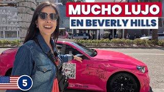  Acá viven los RICOS en LOS ANGELES  Durmiendo entre MILLONARIOS en Beverly Hills  Ep.05