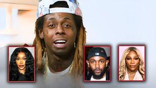 Lil Wayne Disses Kendrick Lamar, SZA & Serena Williams AGAIN | Serious Warning