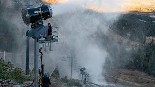 Snowmaking Has Begun