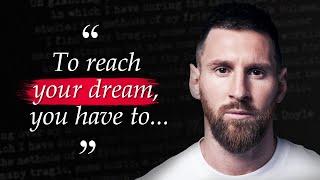 Lionel Messi Inspirational Quotes On How to Be a Winner in Life | Life-changing Quotes