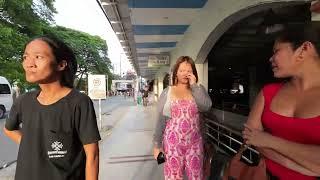 Road Workers continue Digging Walking Street  in Angeles City: Perfect Day for a Walk in Balibago!