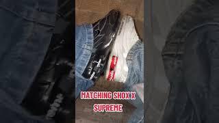 SHOX X SUPREME  #sneakeraddict #sneakerhead #nike #supreme #shox