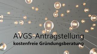 AVGS-Antragstellung  kostenfreie Gründungsberatung