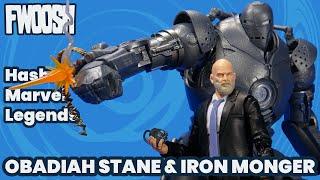 Marvel Legends Iron Monger Obadiah Stane Hasbro Infinity Saga MCU Iron Man Two Pack Review