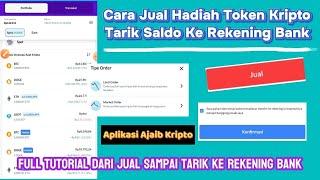 Cara Jual Hadiah Crypto Ajaib - Cara Tarik Saldo Kripto Ke Rekening Bank - Full Tutorial