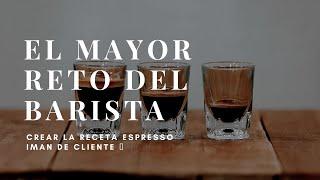  El mayor reto del barista haciendo un café espresso (imán de cliente)