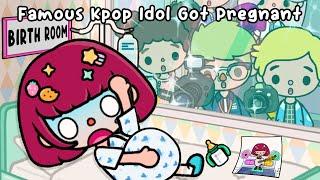 Kpop Idol Got Pregnant After Famous  Very Sad Story | Toca Life World |  Toca Boca