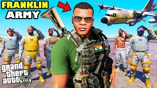 Franklin Become Army Commander To Save The World In GTA 5 | SHINCHAN and CHOP