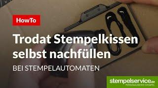 Trodat Stempel nachfüllen - So geht´s!