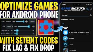 Optimize Games For Android Without Root || Increase Performance & Fix Lag !!