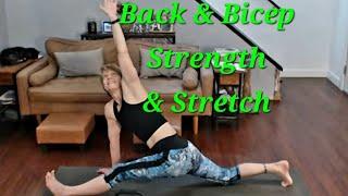 Unleash Your Strength: Back & Bicep Stretch Flow!