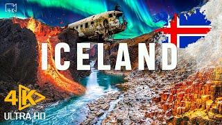 ICELAND 4K - Beautiful Nature Relaxation Film, Relaxing Piano Music | Stress Relief,Anxiety Relief