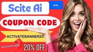 Scite Ai Coupon Code - Get 20% Exclusive Discount ( Sitewide )2025 | Apply Code ( ACTIVATEBANNER20)