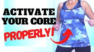 How to Engage Your Core Properly | PLEASE STOP SUCKING IN!