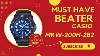 Casio MRW-200H Unboxed: Dive In! #mrw200h2b