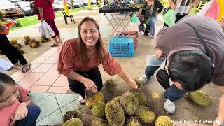 SARAPAN & BELI LAUK DI PASAR BATU 7 | MISI CARI DURIAN & DABAI LAGI