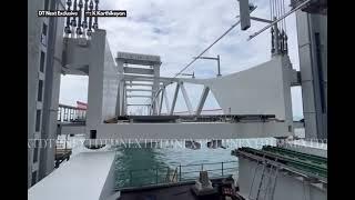 DT Next Exclusive: Watch India's new Pamban bridge in action- vertical lift raises the bar