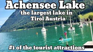 Achen lake/Achensee/Tourist attraction in Tirol Austria