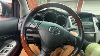 Lexus RX 2004-2010 how to set auto unlocking of doors in park