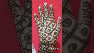 Simple back mehndi design ️ #shots #mehndi #youtube