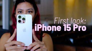 iPhone 15 Pro CAMERA TOUR + unboxing