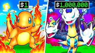 $1 Vs $1,000,000 POKEMON in Minecraft PIXELMON!