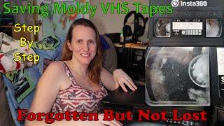 How to Save Moldy VHS Tapes, with Step by Step Cleaning. Saving Old Memories! (and Vidbox vs Elgato)