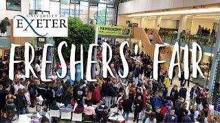 Freshers' Fair! || signing up for societies & preparing for lectures