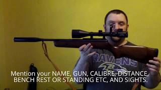 YouTube Target Shooting Competition Instructions