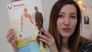 Wedding Magazine Page Flipping ASMR