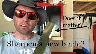 Lawn Mower Blade Sharpness Test,  Does it Really Matter?