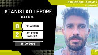 Stanislao Lepore centrocampista Selargius 25-09-2024 - Diario Sportivo