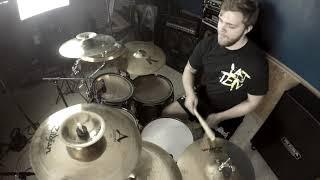 NIGHTS OF MALICE - "Gaea Feat CJ McMahon" (DRUM PLAYTHROUGH)