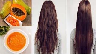 Papaya Hair Mask to get Soft, Smooth & Shiny Hair | Hair Mask for Hair Fall, Split ends & Dandruff