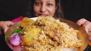 Eating Show - Chicken Biriyani | Mukbang | Poulamieatingshow #eatingshow #food