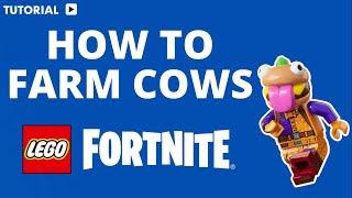 How to get a cow farm in lego Fortnite