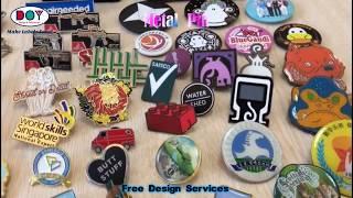 Metal Pins | Custom Brand Logo Services | Clothes Accessories Manufacturer - DOYLabel