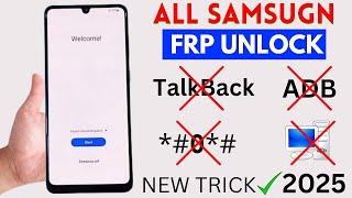 New Method 2025 - All Samsung FRP Bypass Android 11-12-13-14 || No Code *#0*# - No Need TalkBack