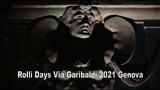 󠁧󠁢󠁥󠁮󠁧󠁿 Rolli Days 2021 - Via Garibaldi con Palazzi Storici illuminati (4K - Ultra HD) 