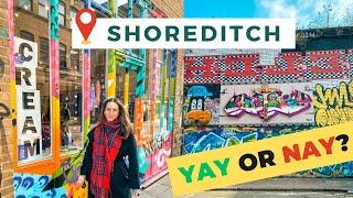 Is Shoreditch TRASH? A Day In London Vlog | Walking Tour: BOXPARK, Spitalfields, Brick Lane & More!