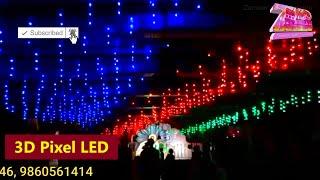 3D Pixels In Mandir For Ceiling || Programming Available 8208929320 ||