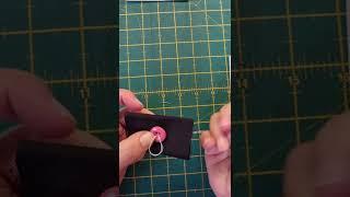 How to sew on a button easily. Button sewing for beginners