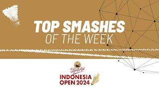 KAPAL API Indonesia Open 2024 | Top Smashes of the Week