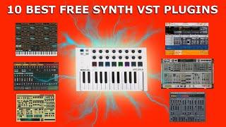 10 BEST FREE SYNTH VST PLUGINS