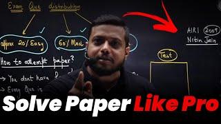 Solve Paper Like Pro| Best Paper Solving Trick| JEE 2023 | Rajwant Sir Motivation | PhysicsWallah