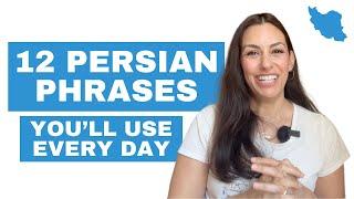 12 Persian/Farsi phrases you'll use every day (Eng & Per SUB)