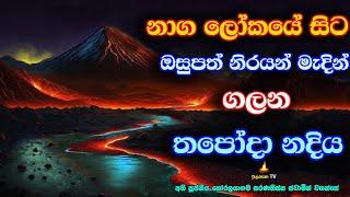 රජගහ නුවරට යටින් නිරයන් 2ක් මැදින් නාලොව සිට ගලන ගංගාව | River Thapoda