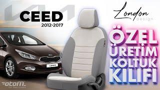 Otom Özel Üretim Oto Koltuk Kılıfı Kia Ceed Uygulaması - Before & After